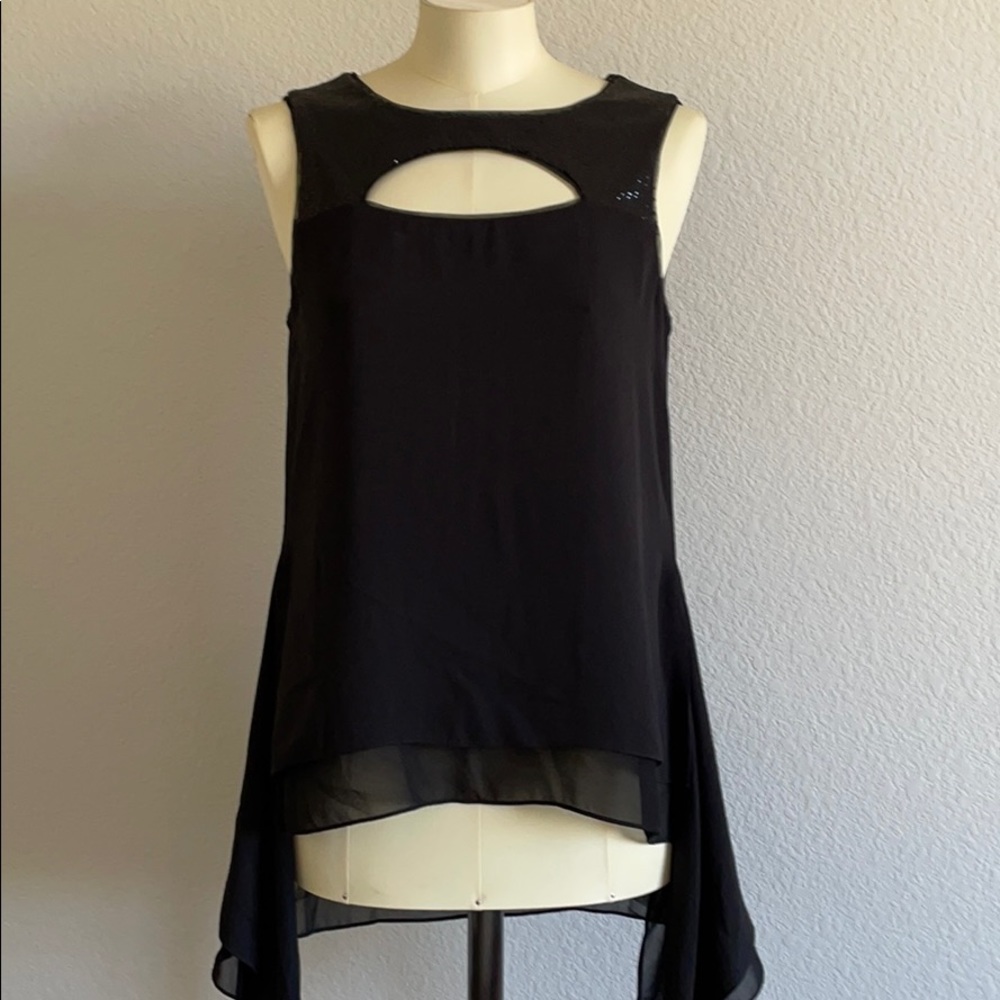 BCBG tunic top